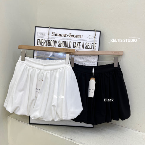 Ladies Spring Mini Ballon Skirts